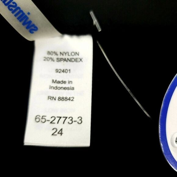 Swimsuits For All Swimsuit Bottom Solid Black - Picture 4 of 11